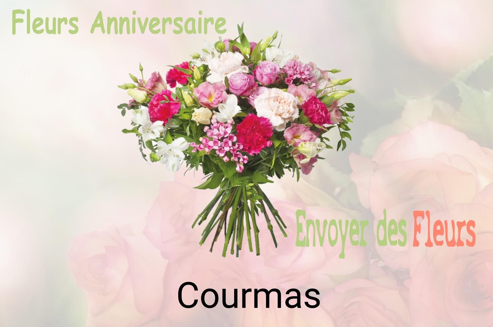 Bouquet de fleurs d’anniversaire livré à Courmas